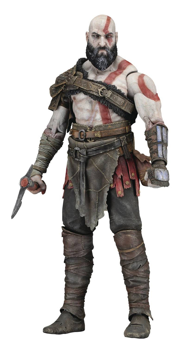 NECA - God of War (2018) Kratos 1/4 Scale Action Figure - Kryptonite Character Store
