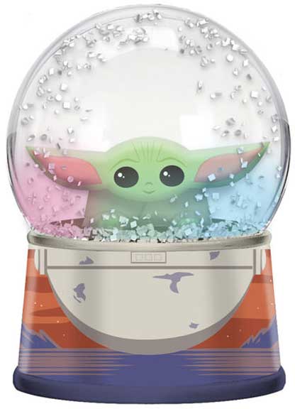 Star Wars: The Mandalorian - The Child Pod 6" Light up Snow Globe
