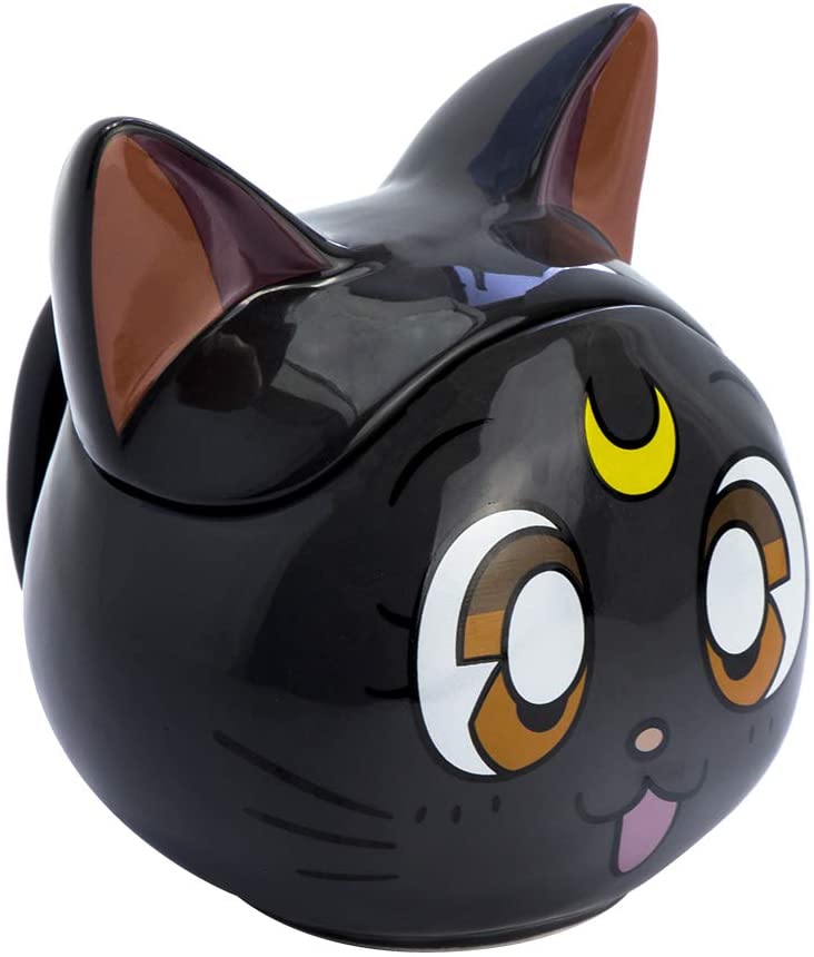 Cargue la imagen en el visor de la galería, Sailor Moon - Luna 3D Mug - Kryptonite Character Store
