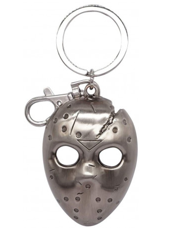 Friday the 13th - Jason's Mask Pewter Keyring