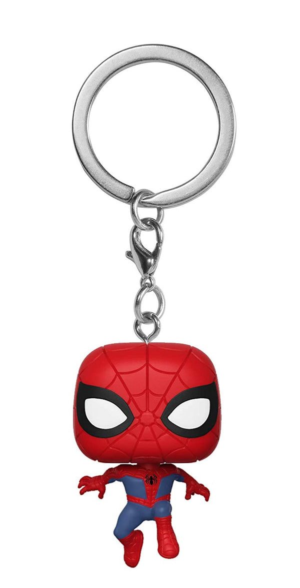 Funko POP! Keychain: Animated Spider-Man Movie - Spider-Man Collectible Figure