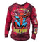 Marvel! Friendly Neighborhood Spider-Man Top Long Sleeve Tie Dye
