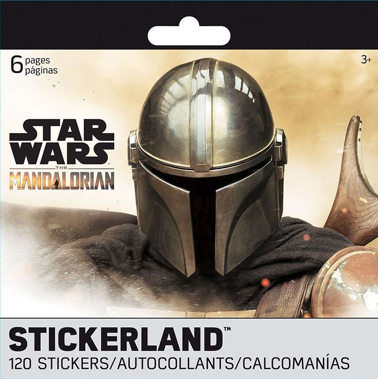 Star Wars - The Mandalorian - Baby Yoda Mini Stickerland Pad 6 Page - Kryptonite Character Store