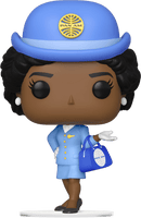 Funko POP! Icônes publicitaires : Pan Am – Hôtesse de l'air avec un sac bleu