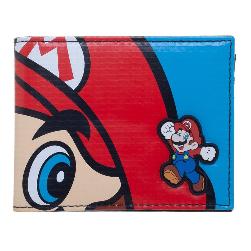 Cargue la imagen en el visor de la galería, Super Mario Vinyl Sign Bi-fold Wallet - Kryptonite Character Store
