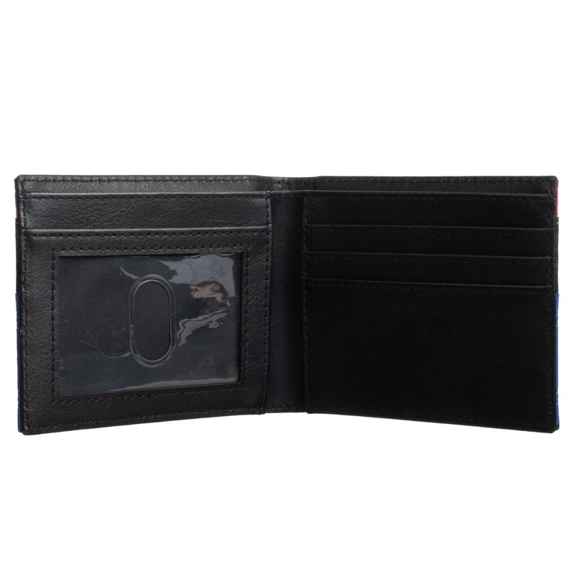 Superman Mixed Material Bifold Wallet
