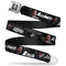 Supernatural 4 - Character Poses Webbing Seatbelt Buckle Belt