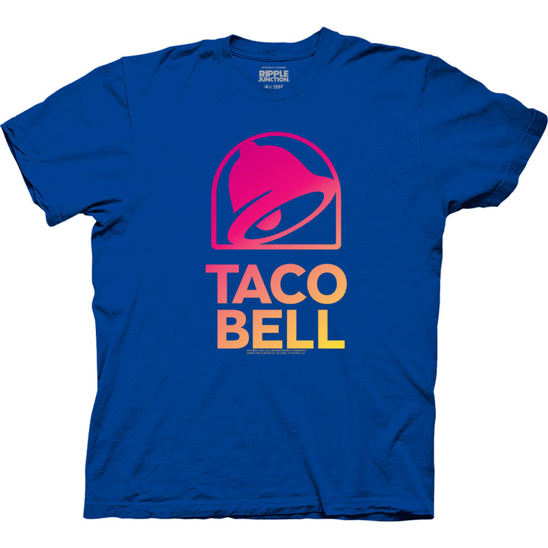 Taco Bell - Modern Gradient Logo Adult Crew Neck T-Shirt