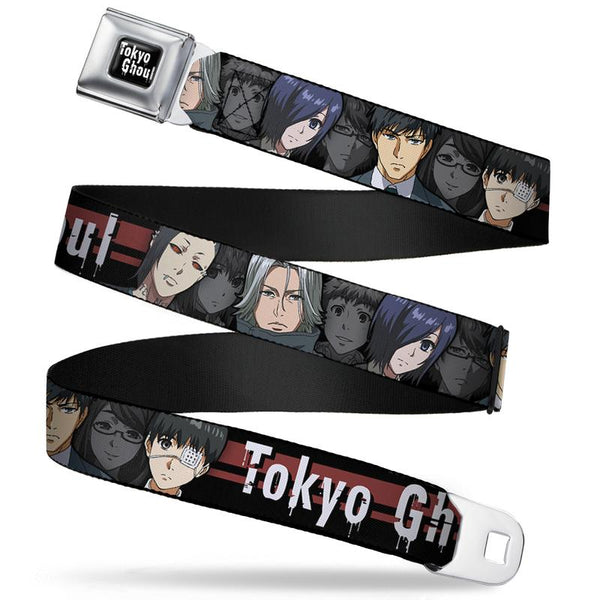 Tokyo Ghoul Characters Full Color Seat Belt Buckle Belt - Kryptonite Character Store