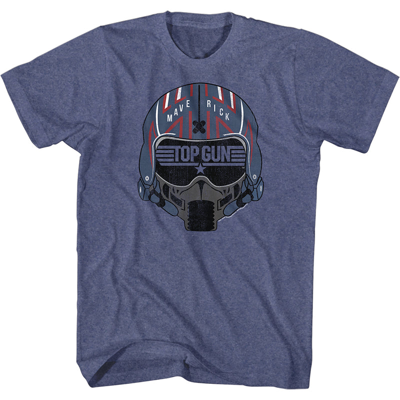 Top Gun Maverick Fighter Pilot Callsign Helmet T Shirt Tom Cruise Navy Top - Kryptonite Character Store