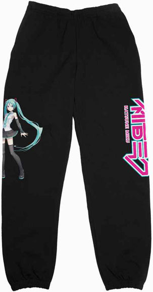 Hatsune Miku - Pantalon de jogging noir