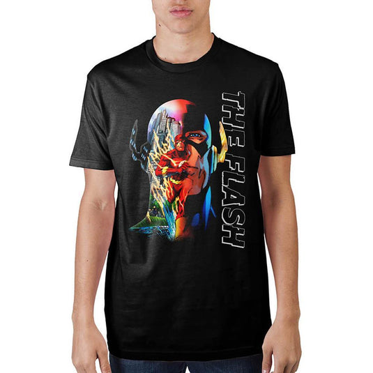 DC Comics: The Flash - Head Trap 18s camiseta negra