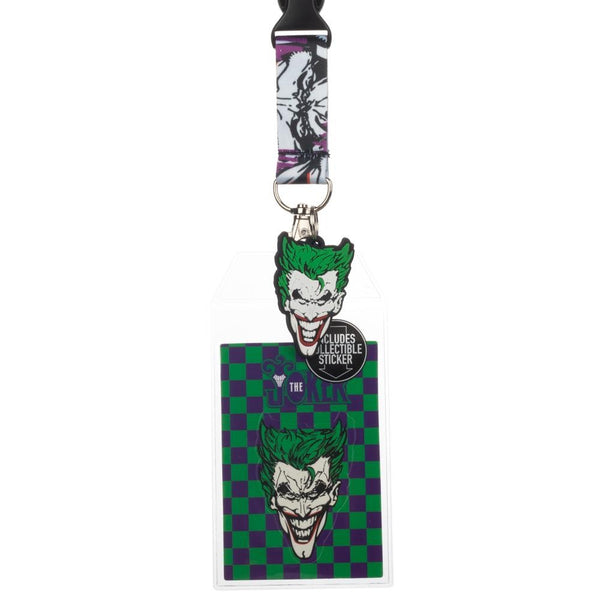 The Joker Checkerboard  Lanyard - Kryptonite Character Store