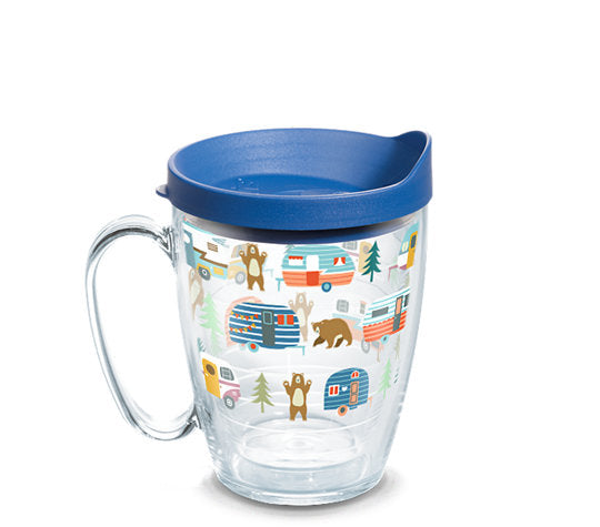 Gobelets Trailer Bears avec emballage et couvercle de voyage