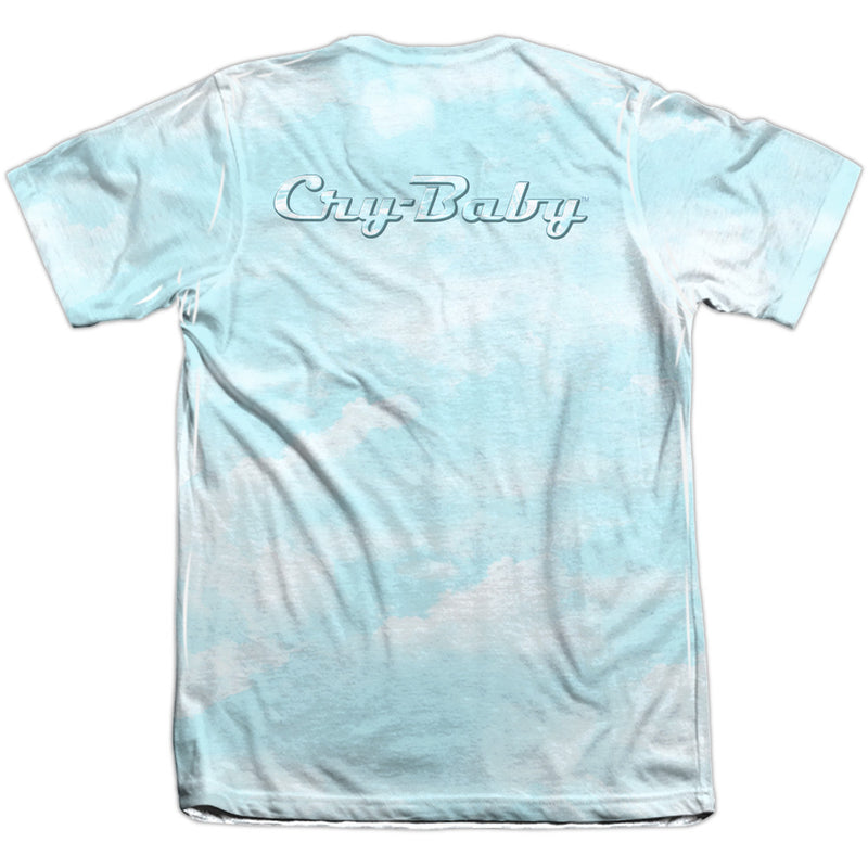Cry Baby - Crying Cloud Adult Poly Cotton S/S White T-Shirt