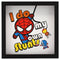 Marvel Spiderman, I Do My Own Stunts- Vintage Wood Wall Art Signs- Kryptonite Character Store