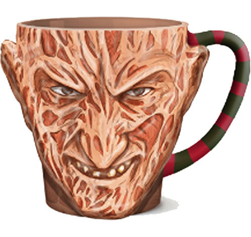 A Nightmare on Elm Street - Freddy Head with Lid Ceramic 3D Sculped Mug