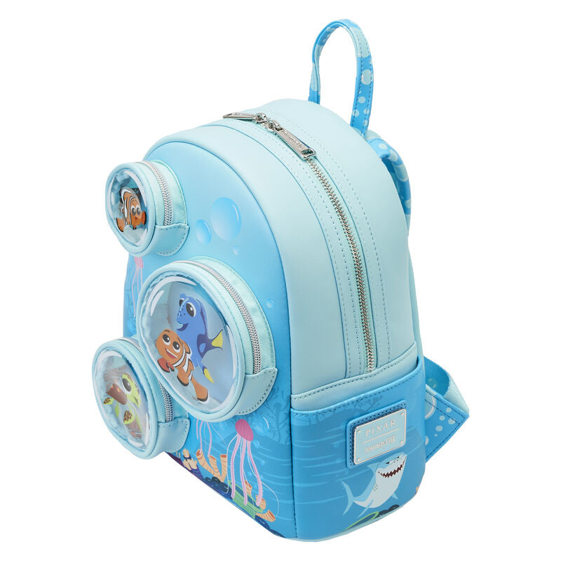 Load image into Gallery viewer, Loungefly Disney Finding Nemo 20th Anniversary Bubble Pocket Mini Backpack
