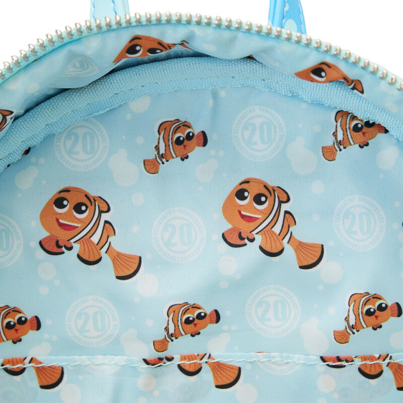 Load image into Gallery viewer, Loungefly Disney Finding Nemo 20th Anniversary Bubble Pocket Mini Backpack
