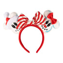 Disney - Snowman Mickey and Minnie Mouse Ears Headband