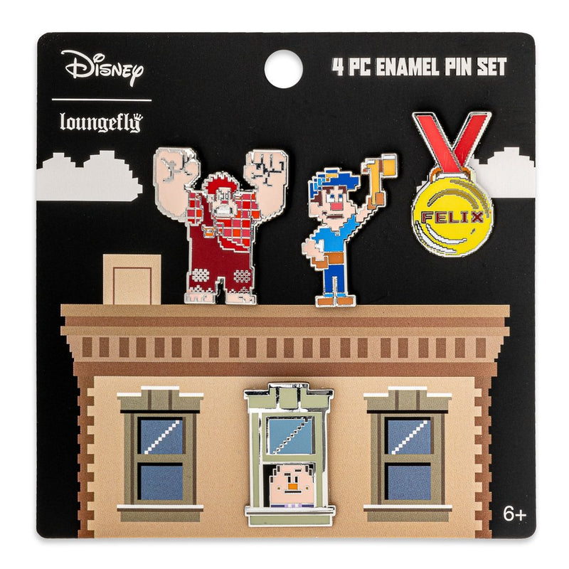 Disney - Wreck-It Ralph Enamel Pin Set (4 Pack)