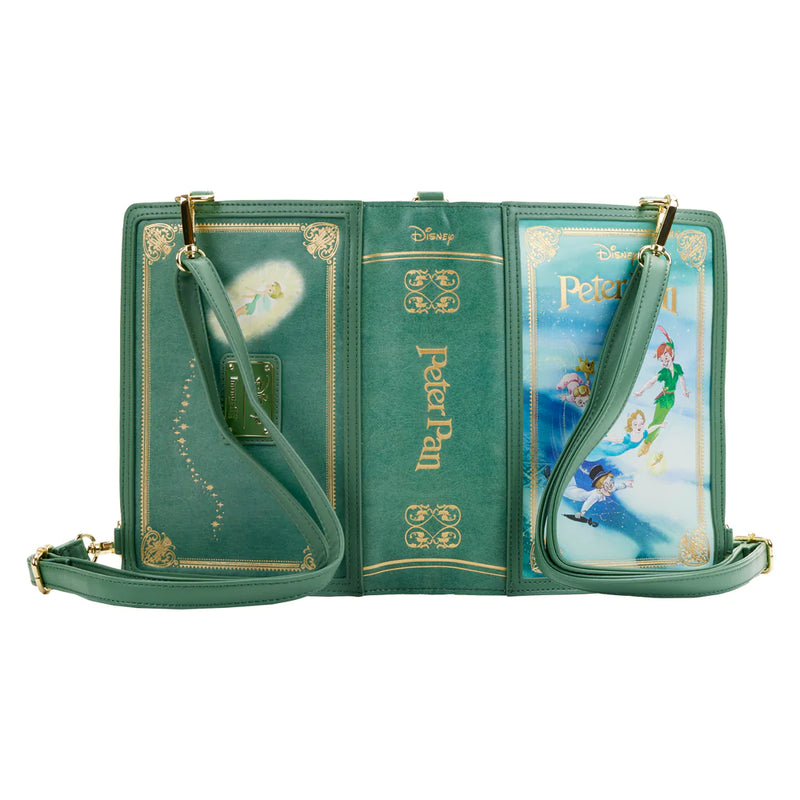 Disney - Peter Pan Book Convertible Crossbody Bag, Loungefly
