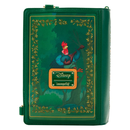 Loungefly Disney - Robin Hood Book Convertible Crossbody Bag