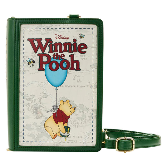 Loungefly Disney: Winnie the Pooh - Classic Book Cover Convertible Crossbody Bag