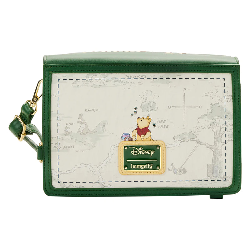 Load image into Gallery viewer, Loungefly Disney: Winnie the Pooh - Classic Book Cover Convertible Crossbody Bag
