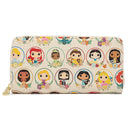 Disney - Princess Circles Zip Around Wallet, Loungefly