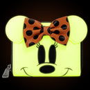 Disney - Ghost Minnie Glows in the Dark Wallet, Loungefly