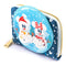 The Disney Snowman: Mickey & Minnie Mouse - Snow Globe Zip Around Wallet