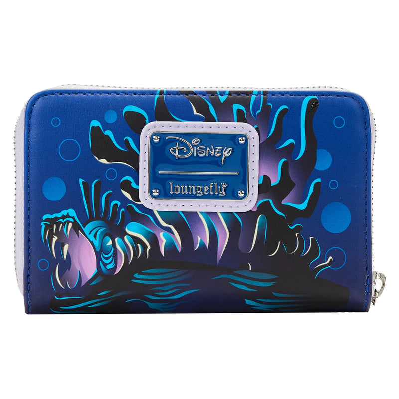 Load image into Gallery viewer, Loungefly Disney: The Little Mermaid - Ursula Lair Glow Zip Around Wallet
