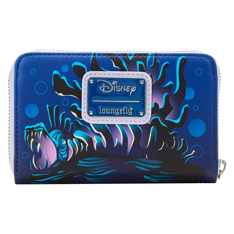 Disney: The Little Mermaid - Ursula Lair Glow Zip Around Wallet