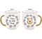 Disney: Winnie the Pooh - Everyone the Little Things Glitter Handle Glass Mug