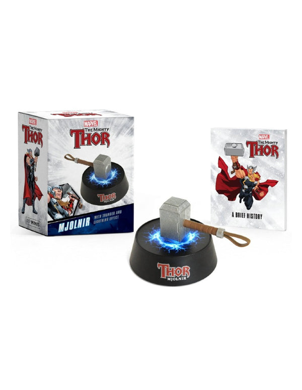 Marvel Comics: Thor - Mjolnir with Thunder and Lightning Effect Mini Figure