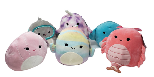 U.C.C. Distributing Sealife Squishmallows Random  Blind Plush