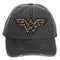 Wonder Woman Pigment Dye Distressed Dad Hat - Kryptonite Character Store