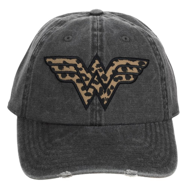 Wonder Woman Pigment Dye Distressed Dad Hat - Kryptonite Character Store
