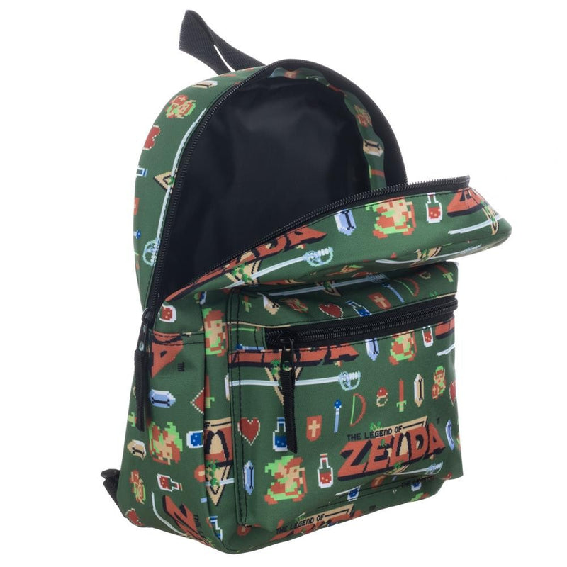 Zelda Allover Sublimated Print Mini Backpack - Kryptonite Character Store