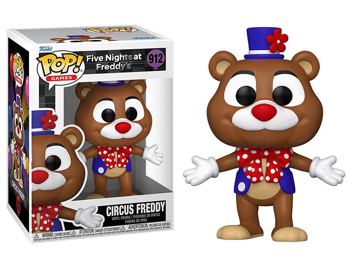 Cargue la imagen en el visor de la galería, ¡Funko POP! Juegos: Cinco noches en Freddy&#39;s - Figura de vinilo Circus Freddy
