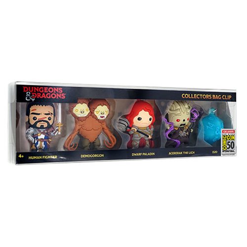 Dungeons & Dragons - San Diego Comic-Con 2019 Exclusive Bag Clip (5 Pack)