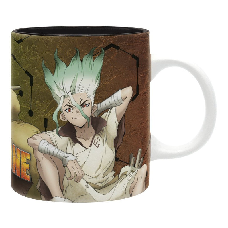 Load image into Gallery viewer, Dr. Stone - Senku &amp; Tsukasa Mug, 11 oz.
