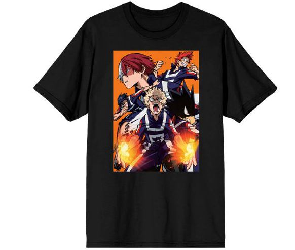 Camiseta de manga corta para hombre My Hero Academia