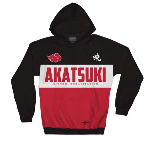 Naruto: Shippuden - Ship Akatsuki Rubi Logo Hoodie