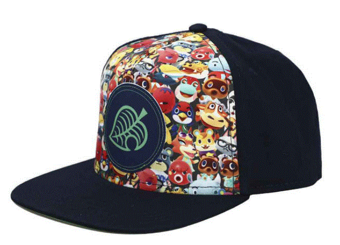 Chargez l&#39;image dans la visionneuse de la galerie, Animal Crossing - Chapeau Snapback à bec plat pour jeunes sublimé
