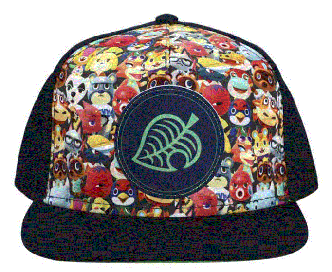 Chargez l&#39;image dans la visionneuse de la galerie, Animal Crossing - Chapeau Snapback à bec plat pour jeunes sublimé
