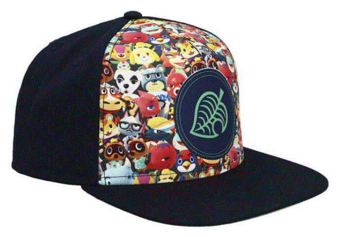 Chargez l&#39;image dans la visionneuse de la galerie, Animal Crossing - Chapeau Snapback à bec plat pour jeunes sublimé
