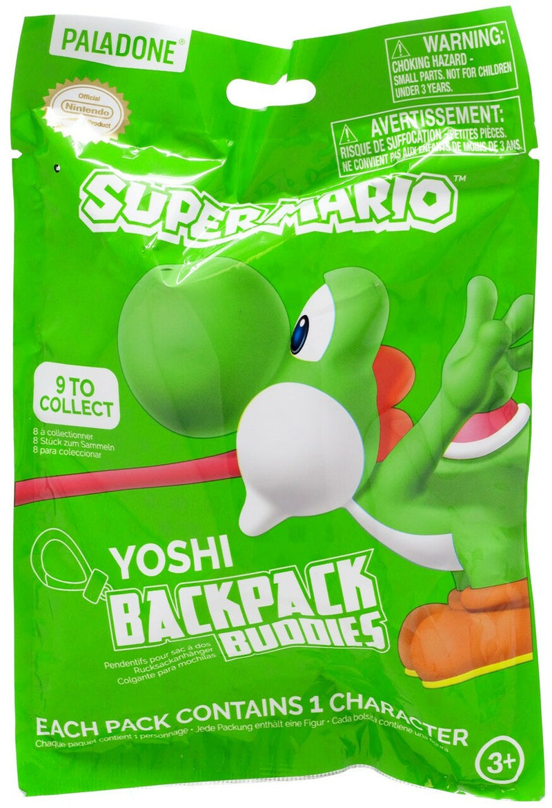 Super Mario - Paquete misterioso de amigos de la mochila Yoshi