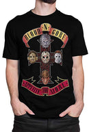 Horror - Parody Appetite for More Adult Fitted T-Shirt - Black